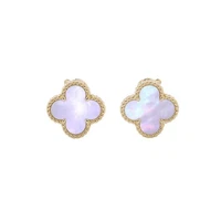 Van Cleef & Arpels Vintage Alhambra Earring 18K Yellow Gold ARA44100