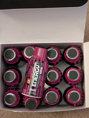 12 Pack of Grape Flavor 2 oz Energy shots! Brand NEW!