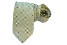 NORDSTROM MEN'S TIE GREEN/GEOMETRIC Width: 3.3/8" Length: 59"