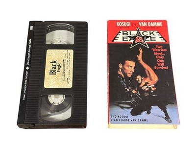 Black Eagle VHS 1988 Action Martial Arts Sho Kosugi Van Damme Best Film