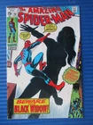 AMAZING SPIDER-MAN # 86 - (FN+) -ORIGIN OF THE BLACK WIDOW-NEW COSTUME-BEWARE