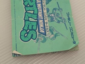 Teenage Mutant Ninja Turtles Famicom/NES JP GAME. 9000026101980