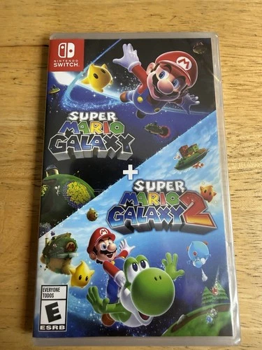 Super Mario Galaxy + Super Mario Galaxy 2 for Nintendo Switch. Brand new sealed