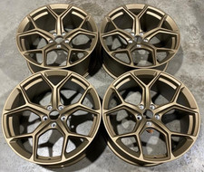 4x 19" Audi RS6 Style Alloy Wheels Only Matt Bronze Audi A5 A6 A7 A8 et30 5x112