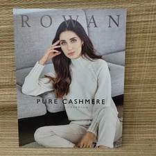 Rowan Pure Cashmere Knitting Designs Pattern Book Very Good Condition