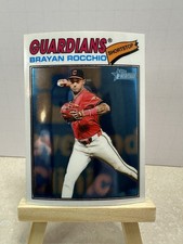 2026 Topps Heritage - Brayan Rocchio #368 - Chrome - Cleveland Guardians