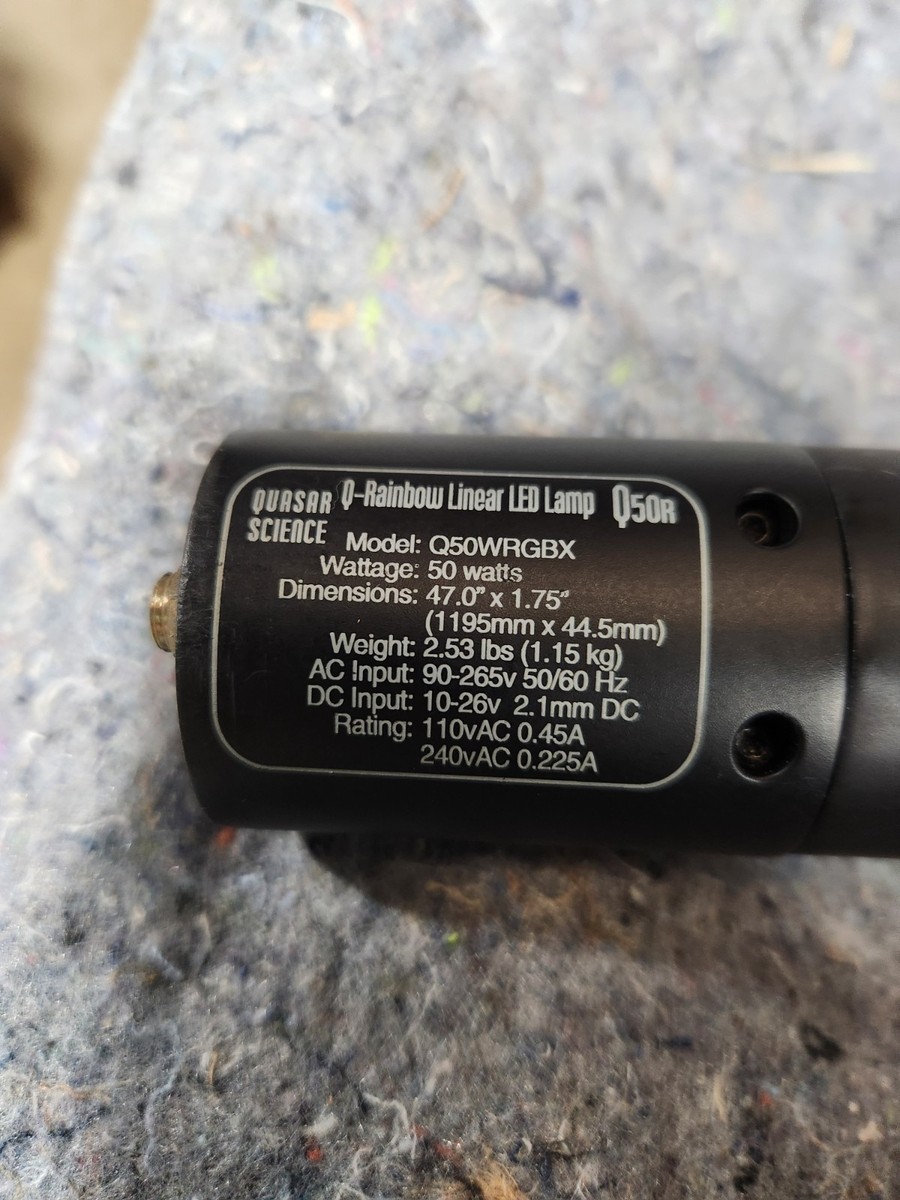 Quasar Rainbow Q50R Quad Kit 4x) RGBX Color 2000-6000k 4' Linear