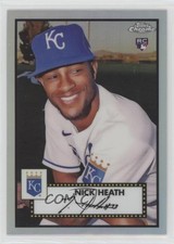 2021 Topps Chrome Platinum Anniversary Refractor Nick Heath #45 8k4