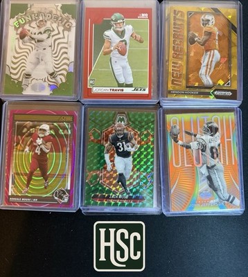 Football NFL - 40 Card Lot - Rookies, Parallels, Memorabilia, Autos, Numbered