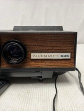 Vintage Airequipt 635 Slide Projector 2x2 w/remote