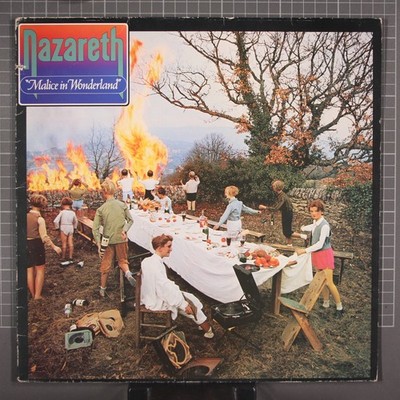Nazareth Malice in Wonderland LP Vertigo 6370 432 Netherlands Press