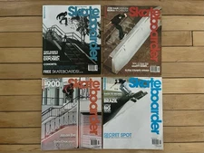 SkateBoarder Magazine Lot Of 4 Issues