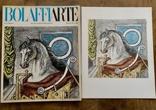 Giorgio De Chirico fotolitografia  Bolaffi  lettera "O"  Non Firmato/numerato