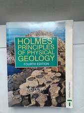 Holmes' Principles of Physical Geology by Holmes, Arthur Paperback Book The