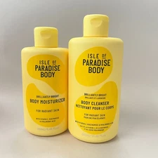 Isle of Paradise Body Brilliantly Bright Body Moisturizer & Cleanser