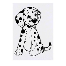 'Dalmation Puppy' Temporary Tattoos / Transfers TO00029321