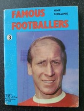 Mini libro calcio mensile - anni '60 - calciatori famosi n.3 - Charlton