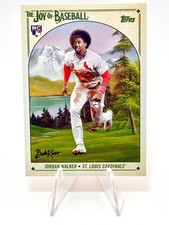 2023 Topps Joy of Baseball - Jordan Walker - Happy Little Mistakes Afro SSP RC