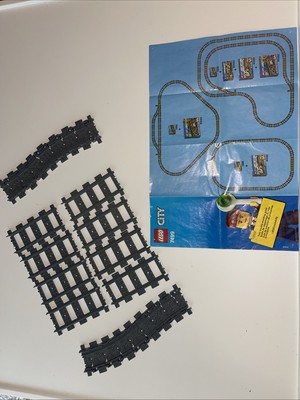 LEGO City: Flexible Tracks (7499) 100% Complete/Original (No Box