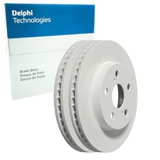 2X DELPHI BREMSSCHEIBEN 255mm BELÜFTET VORNE PASSEND FÜR TOYOTA PRIUS | BG5017C