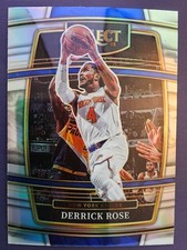 2021-22 Panini Select #53 Derrick Rose Silver Concourse Card