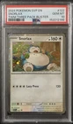 Snorlax Three Pack Blister PSA 10 Twilight Masquerade Black Star Promo #122