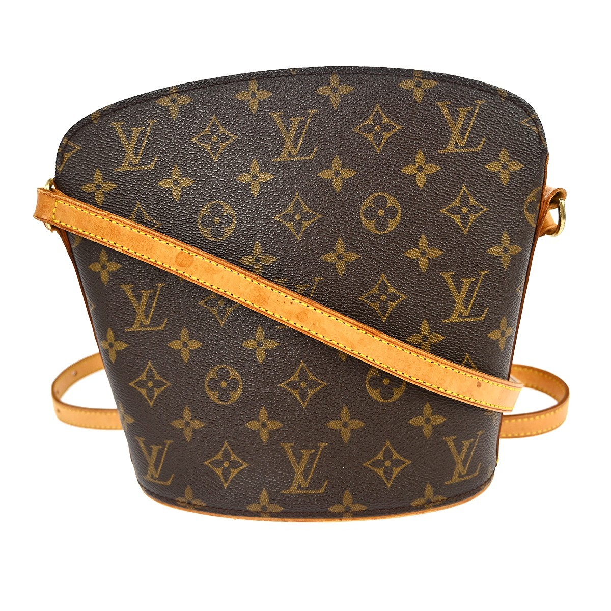 Best02 LOUIS VUITTON DROUOT SHOULDER BAG PURSE MONOGRAM M51290 VI0959 YQ07209