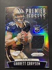 2015 Panini Prizm Premier Jerseys Garrett Grayson #PPJ-GG Rookie Patch Card . rookie card picture