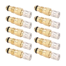 10PCS Tractor Air Liquid Valves Tire Brass Valve Stem TR218A CH3 Core Housings
