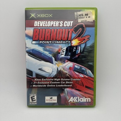 Burnout 2: Point of Impact - Developer's Cut (Xbox 2003) Complete Tested Working