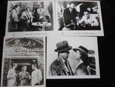 CASABLANCA  HUMPHREY BOGART -MOVIE STILL PHOTOS-8X10--8 pcs- ekim
