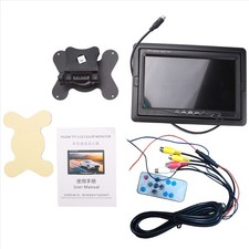 Headrest display 7-inch supports 4-channel video input TFT LCD car monitor
