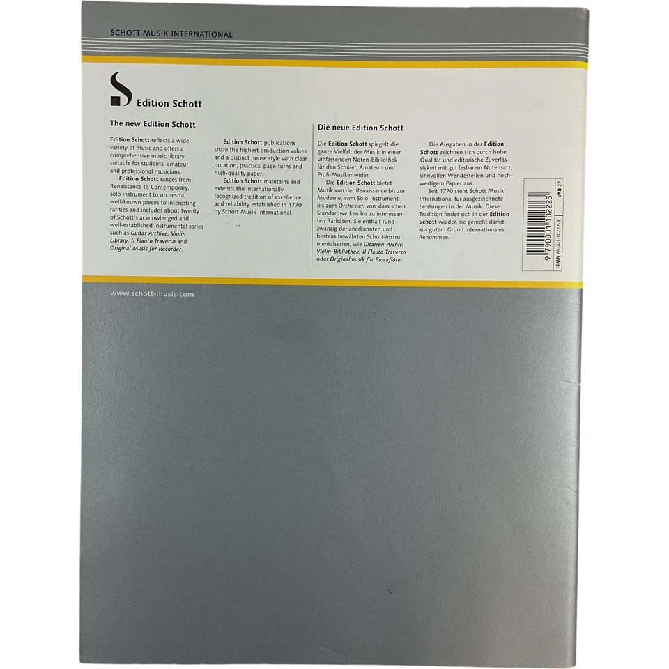 Schubert Konzert for Viola and Orchestra C Major VAB 27 Sheet Music Schott Music - Image 2 of 4