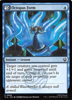 Octopus Form 66 Avatar: The Last Airbender Magic the Gathering