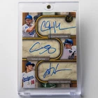 2025 Topps Museum Collection Triple On-Card Auto: OHTANI x YAMAMOTO x KERSHAW /5