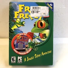 BRAND NEW 3D FROG FRENZY 2 Twin Pack Bonus Program BIG BOX PC Cosmi SWIFT 2003