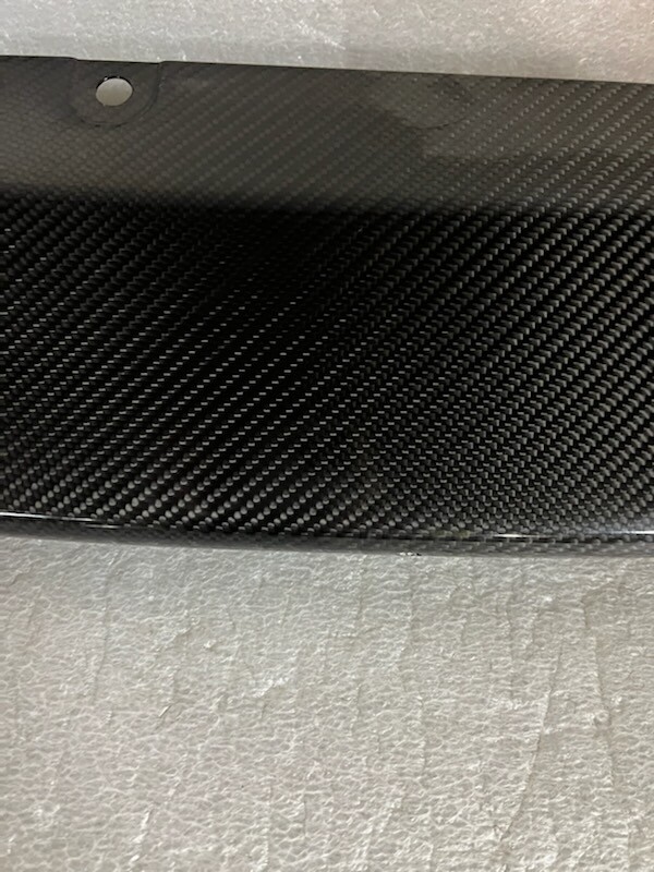 2014-2017 Maserati Ghibli Carbon Fiber Front Bumper Applique 940000871 OE