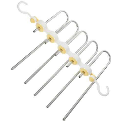 Trouser Hanger Pants Hanging Rack Multi Use Space Saving Hanger Ties Hanger - Picture 2 of 12