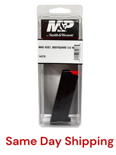 OEM Smith & Wesson Bodyguard 2.0 Magazine 380ACP 10Rd Round Mag Clip - 14379