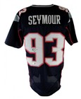 Richard Seymour Signed Patriots Jersey (Beckett Hologram) 3xSuper Bowl Champ D.T — photo 1