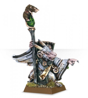 Warhammer Fantasy - Skaven - Grey Seer / Grauer Prophet - Metall OOP - NEU NEW