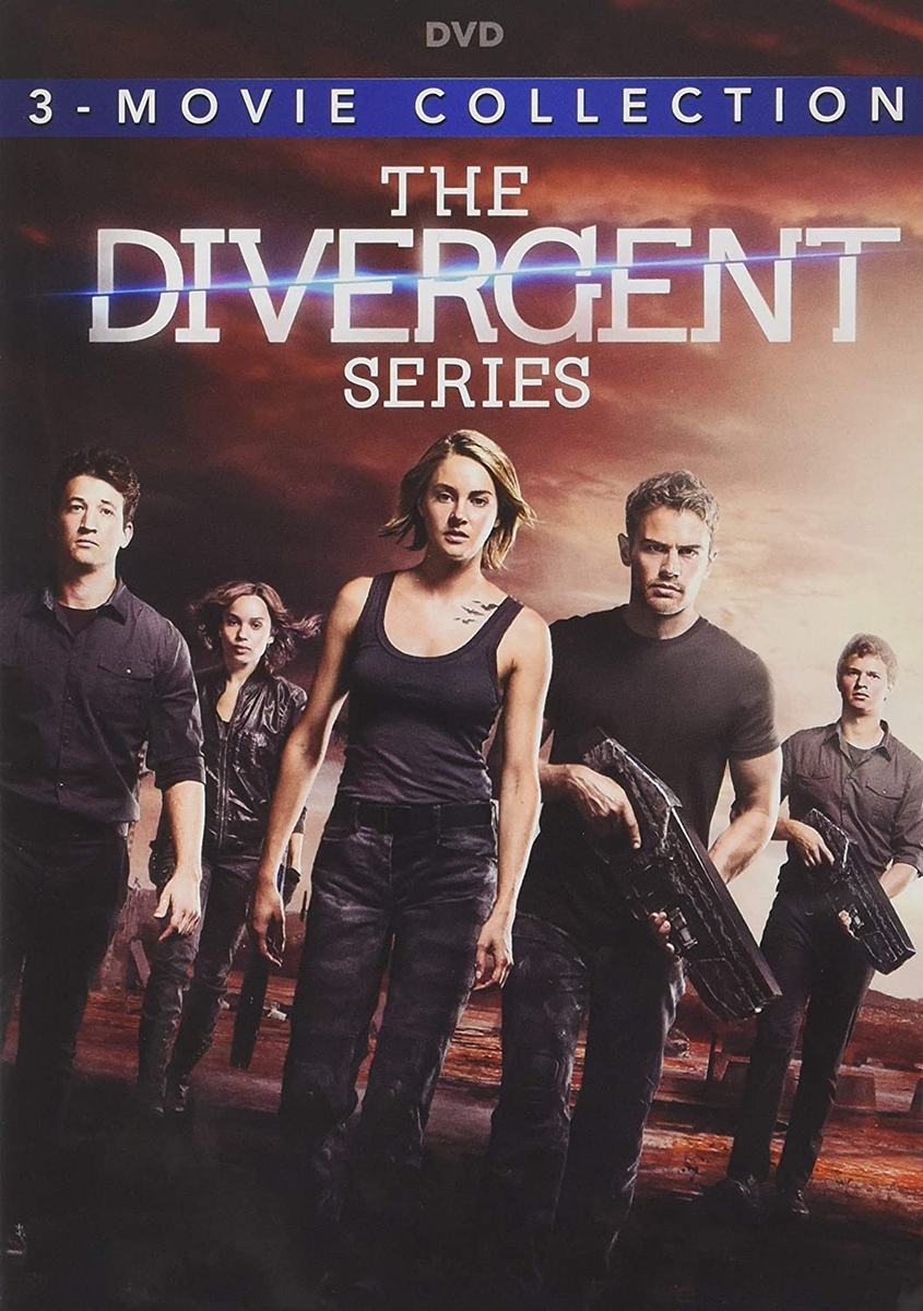 Divergent: Complete Movie Series 1 2 3 Insurgent + Allegiant Box