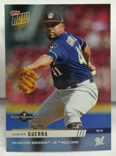 Junior Guerra 2019 Topps Now MLB Postseason #PS-119 SP /119 - MILWUAKEE BREWERS