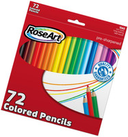 Roseart Colored Pencils 72-count Assorted Colors Packaging May Vary (cym79) Roseart Colored Pencils 72-count Assorted Colors Packaging May Vary (cym79)