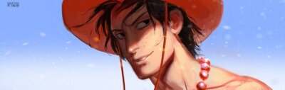ONE PIECE portgas d ace bead necklace beads Custom Gaming Mat Desk 4449