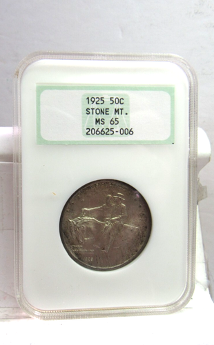 UNITED STATES 1925 FIFITY CENT STONE MOUNTAIN NGC MS 65 GREAT EYE APPEAL