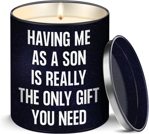 Mom Dad Gifts from Son, Mothers Day Fathers Day Funny Birthday Christmas Gift Id