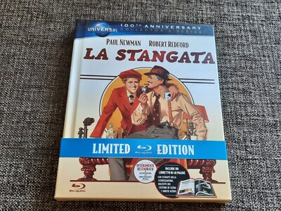 DER CLOU THE STING LA STANGATA 1973 Limited Blu-Ray Mediabook Digibook Italy OOP