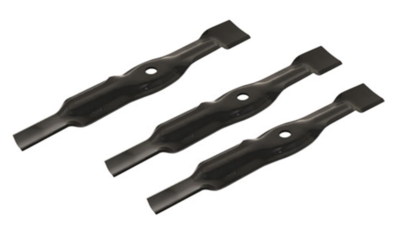 Set/3 mulching blades for JOHN DEERE 54