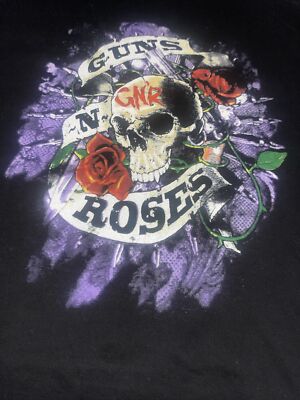 Guns n Roses クール　スタッフ　ツアー　2016 レア　tシャツ GUNS N' ROSES サムライ Tシャツ Lサイズ 2017年神戸公演 未使用本物